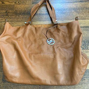 Michael Kors Large Open Leather Tote